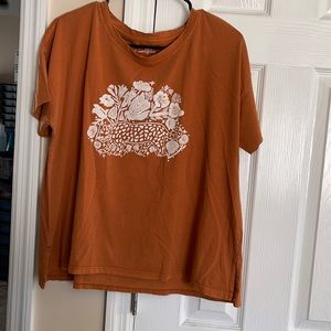 Burnt Orange Graphic Tee